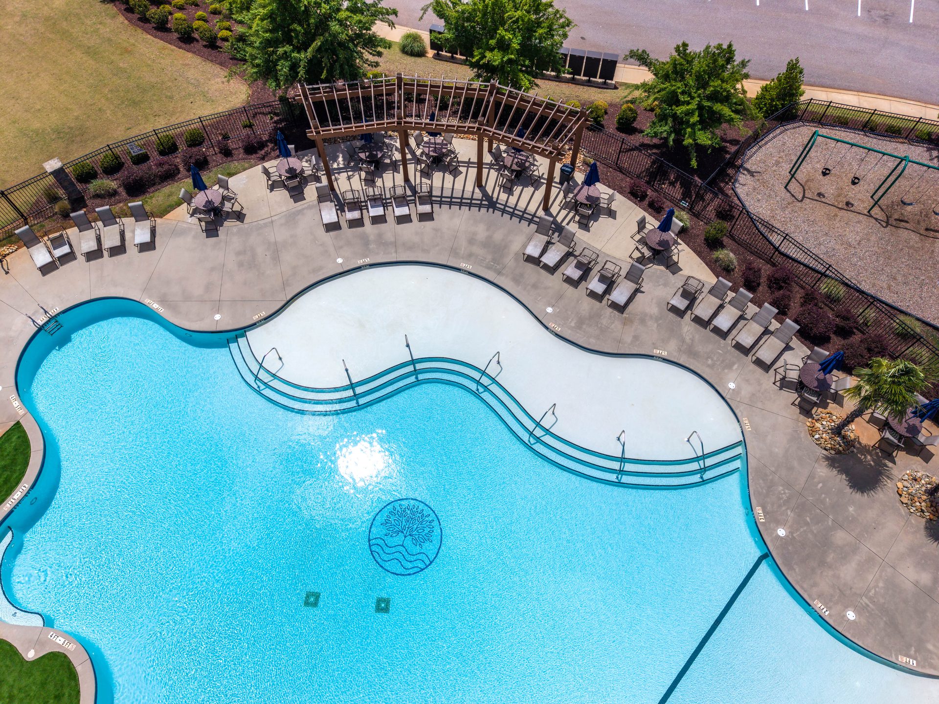 34 - Pool Deck - Angled View - Looking Southwest
